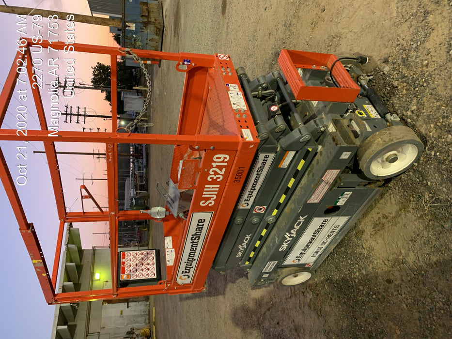 2019 Skyjack SJIII-3219 Standard Options, Trojan Batteries