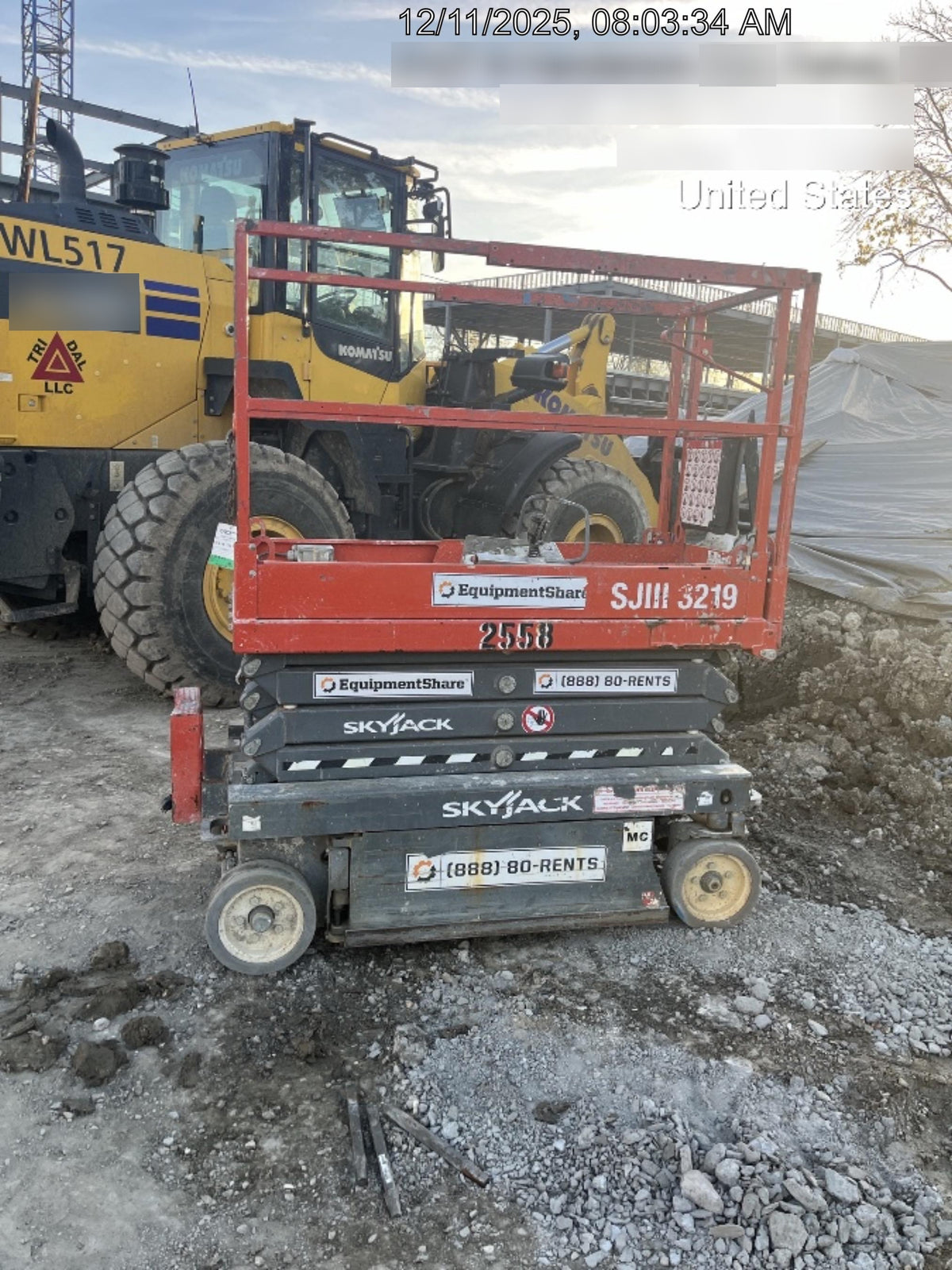 2016 SKYJACK SJIII-3219