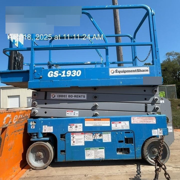 2020 Genie GS-1930 Standard Machine