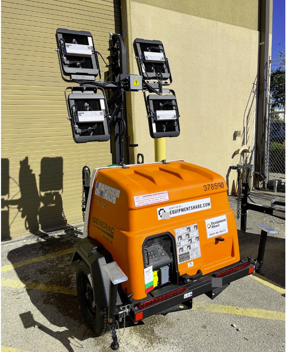 2023 Generac MLT2 Diesel, Flex Switch 120V Input, Powerzone Controller, 
(4) 320W LED Lights, 4kW Generator, 39.9 Gal Fuel Tank, 2" Ball, T3