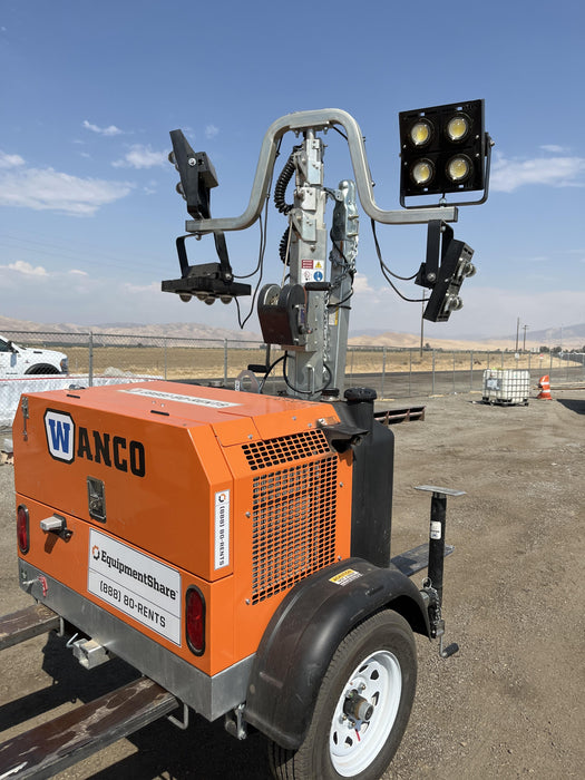 2024 Wanco WLTT-4MM4K Diesel, Deep Sea Controller, Shore Power Plug, Auto Start, (4) 350W LED Floodlights, 4kW Generator, 60 Gal Fuel Tank, 2" Ball, T3