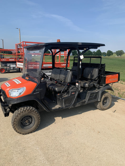 2022 Kubota RTV-X1140W-H Plastic Canopy, Windshield Acrylic Clear, LED Strobe Light, Wire Harness Kit, Back up Alarm