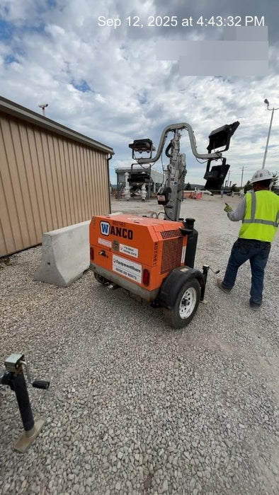 2024 Wanco WLTT-4MM4K Diesel, Deep Sea Controller, Shore Power Plug, Auto Start, (4) 350W LED Floodlights, 4kW Generator, 60 Gal Fuel Tank, 2" Ball, T3