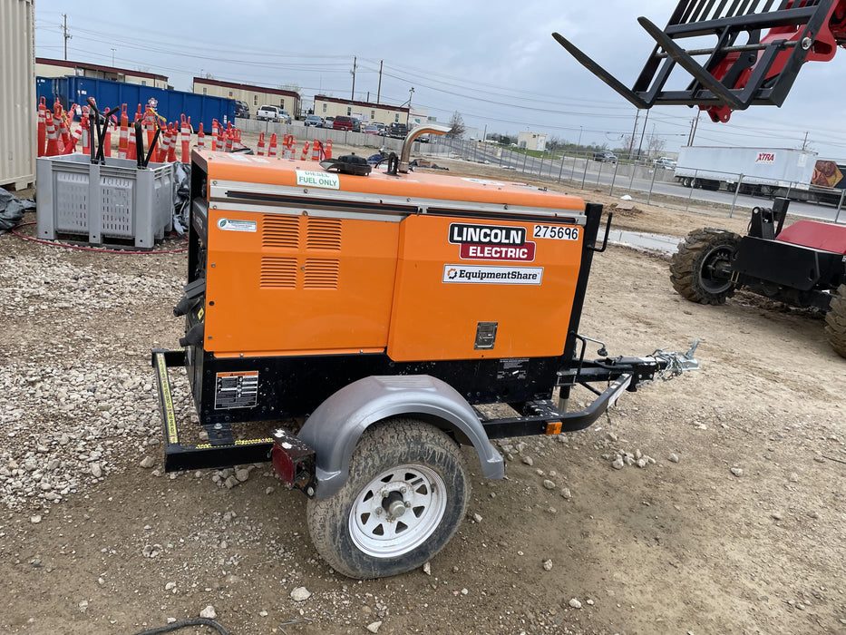 2022 Lincoln Electric LE400 Kubota V1505, Trlr, Cable Rack, Light Kit, ES Decals, T3