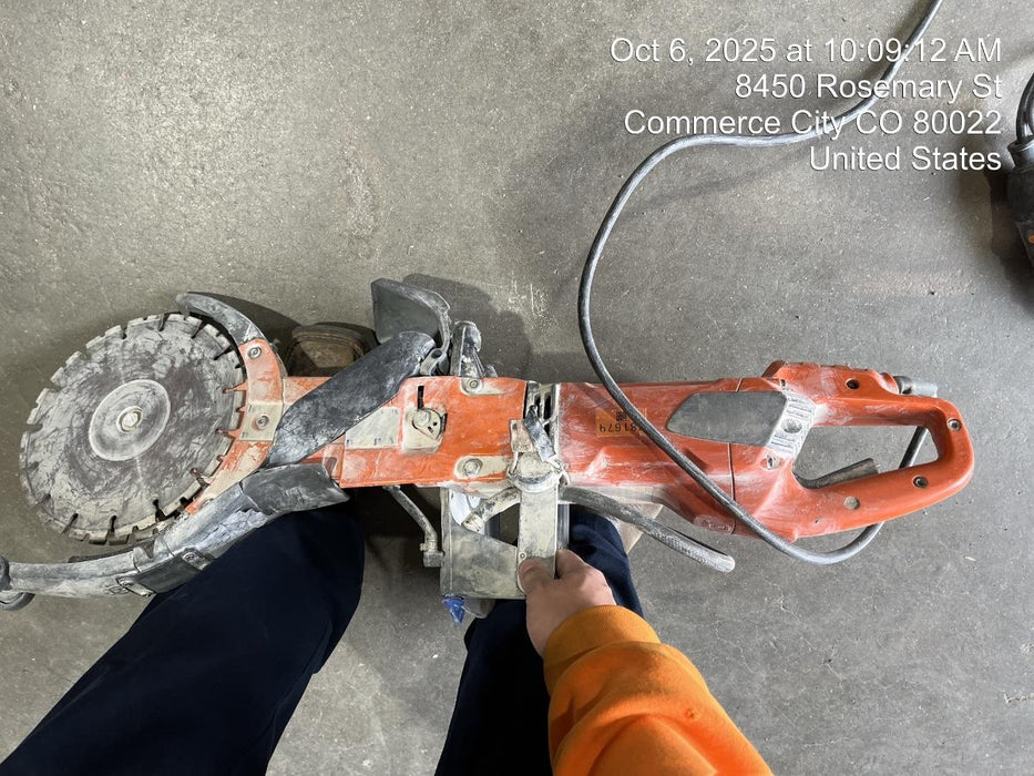 2024 HUSQVARNA K4000 CUT-N-BREAK