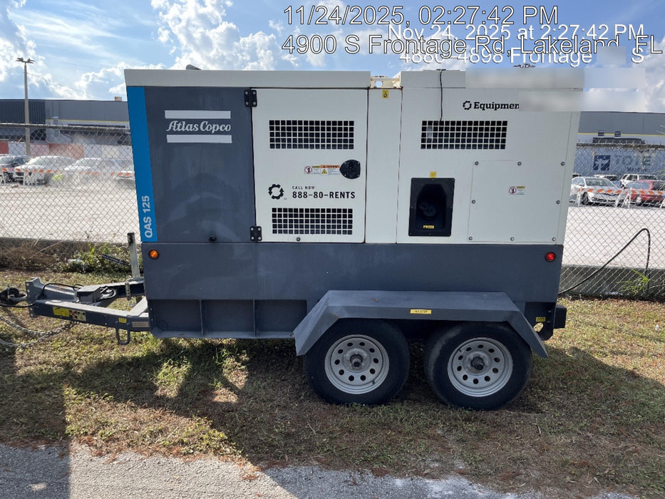 2022 ATLAS COPCO QAS 125