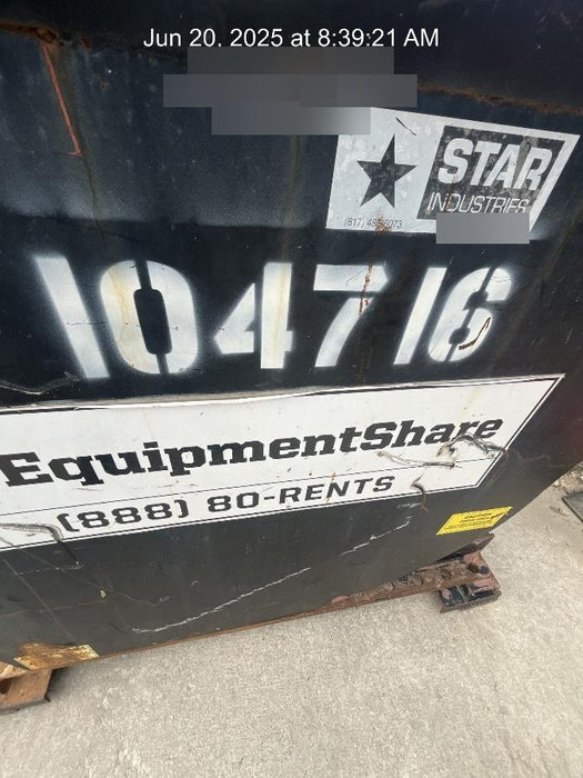 2020 STAR INDUSTRIES M-1820 - Self-Dump Hopper