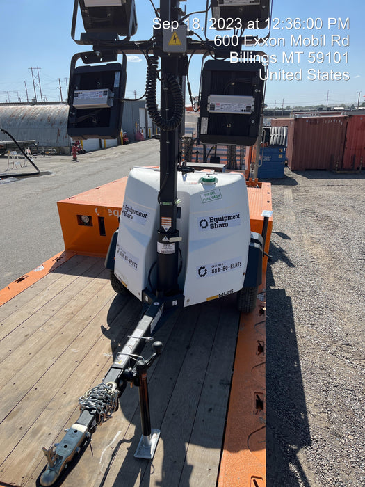 2023 Generac MLT2 Diesel, Flex Switch 120V Input, Powerzone Controller, (4) 320W LED Lights, 4kW Generator, 39.9 Gal Fuel Tank, 2" Ball, T3