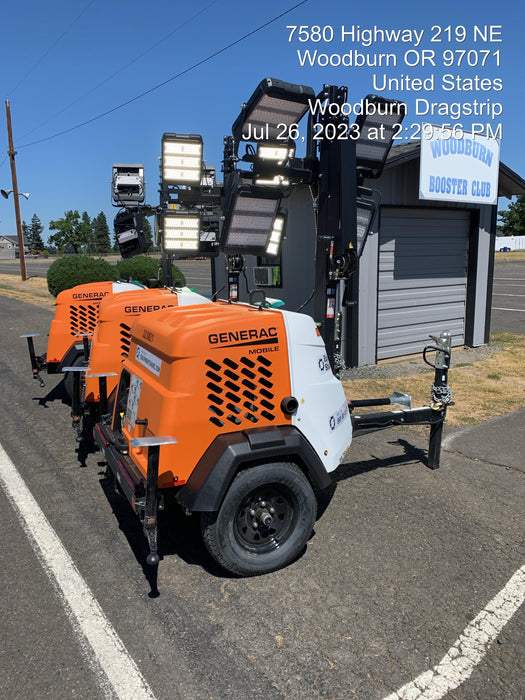 2023 Generac MLT2 Diesel, Flex Switch 120V Input, Powerzone Controller, (4) 320W LED Lights, 4kW Generator, 39.9 Gal Fuel Tank, 2" Ball, T3