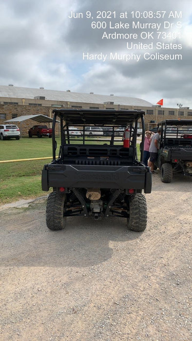 2019 Kawasaki Mule PRO-DXT Standard Options, Backup Alarm, Beacon, Plastic Hard Top, Poly Windshield, Horn Kit