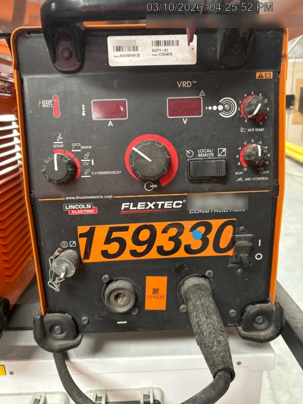 2021 LINCOLN ELECTRIC FLEXTEC 350X