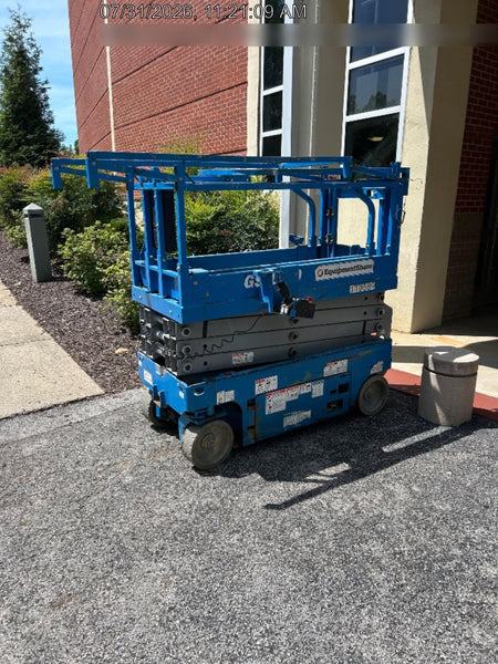 2020 Genie GS-1930 Solid Non Marking Tires, Beacon, Folding rails with half height swing gate