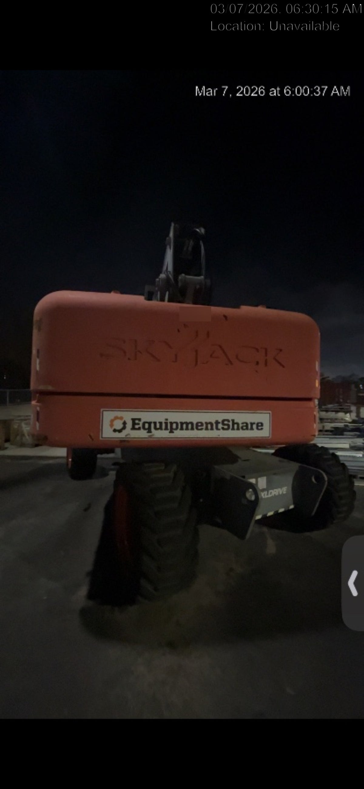 2020 SKYJACK SJ86T