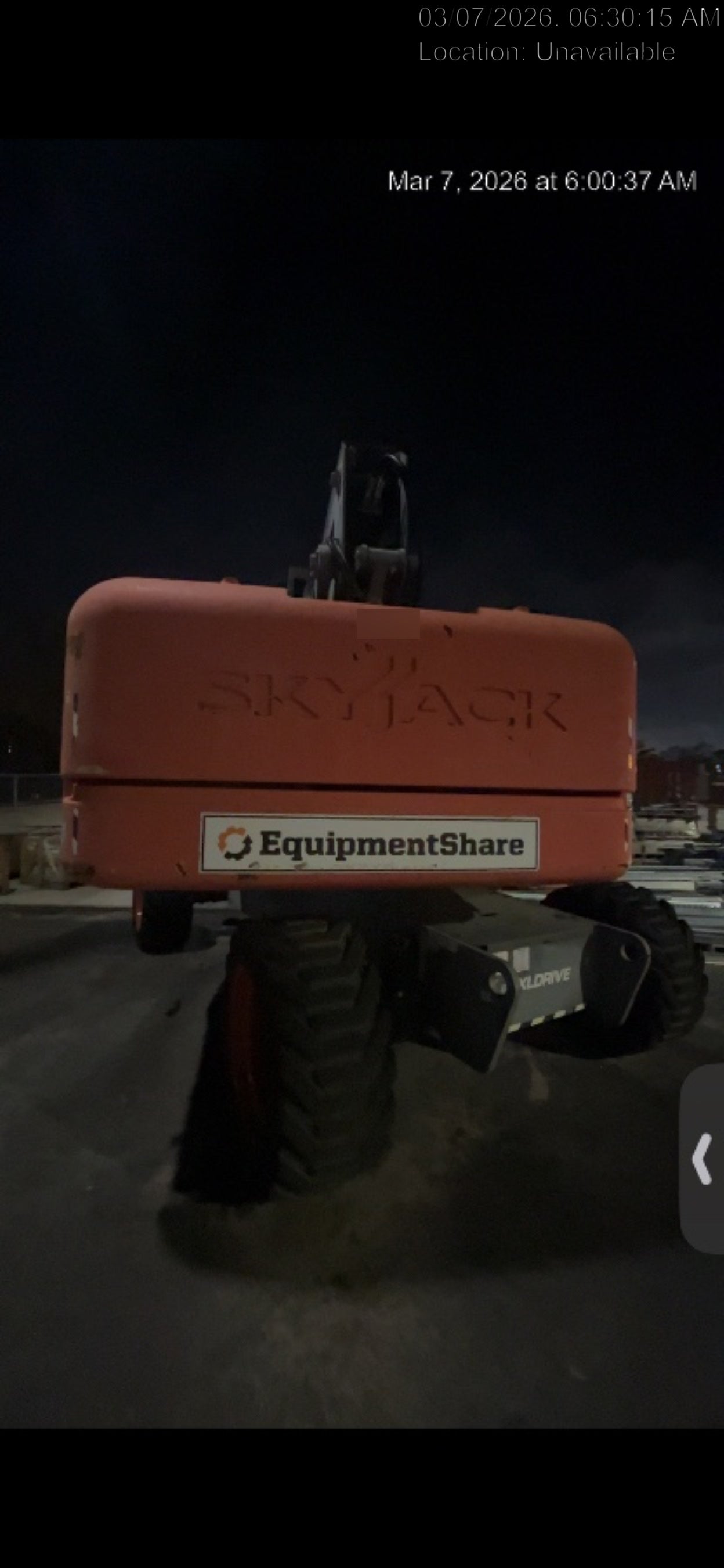 2020 SKYJACK SJ86T