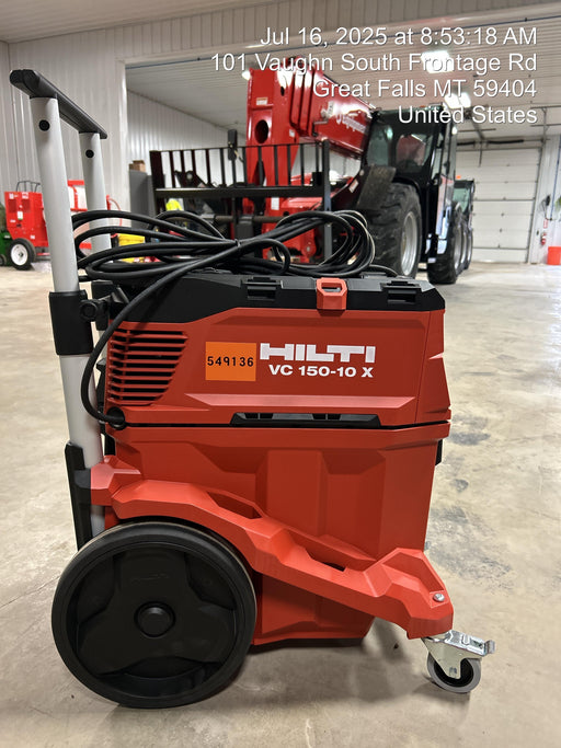 2025 HILTI VC 150-10 X