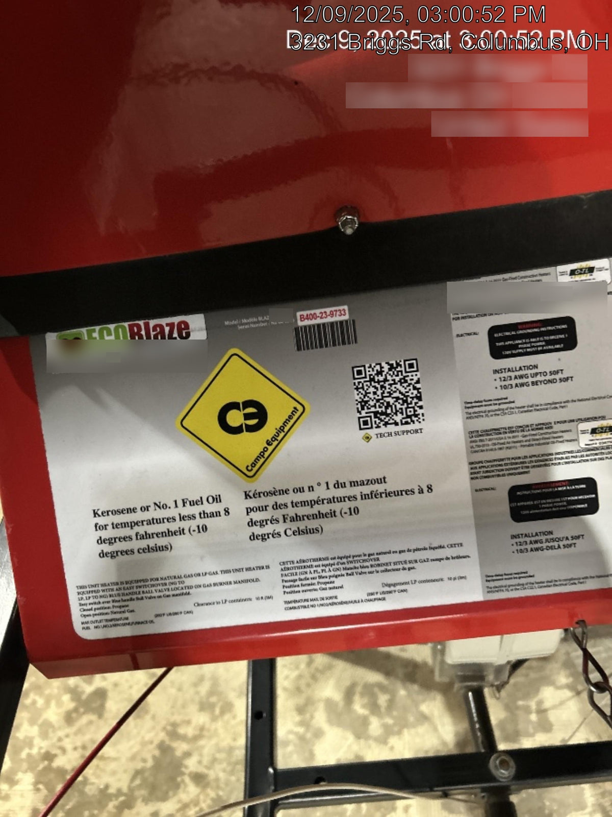 2023 CAMPO EB400G-RE3