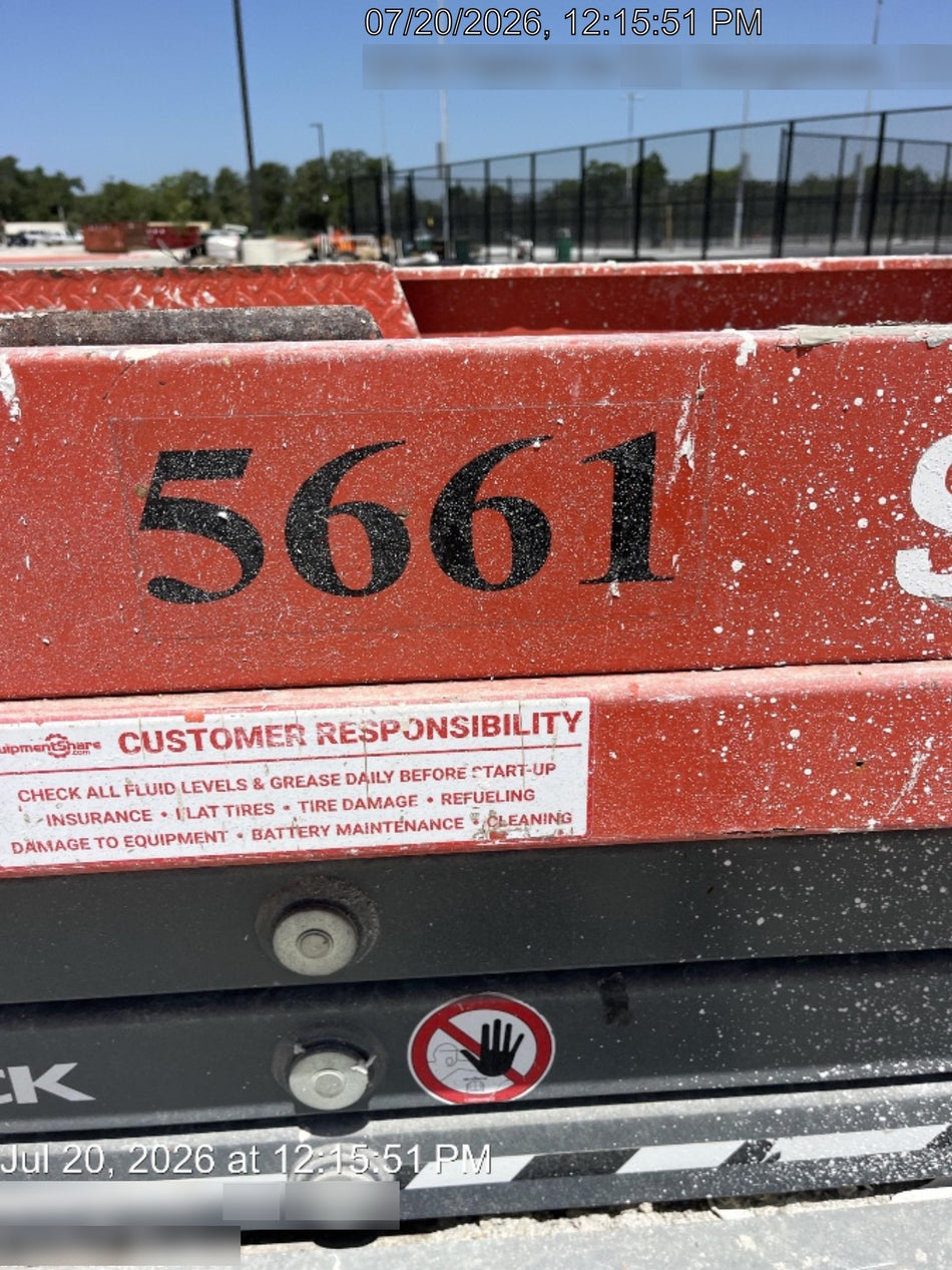 2017 Skyjack SJIII-3219 SJ3219, Trojan Battery Set, Extended Warranty 5yr/5k hr