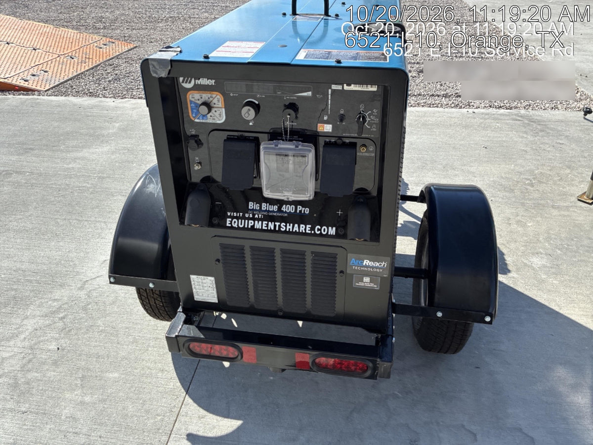 2026 MILLER ELECTRIC BIG BLUE 400