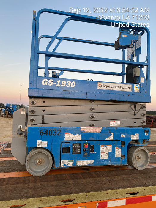 2020 Genie GS-1930 Fixed rails with chain entry gate - Pre A92.20