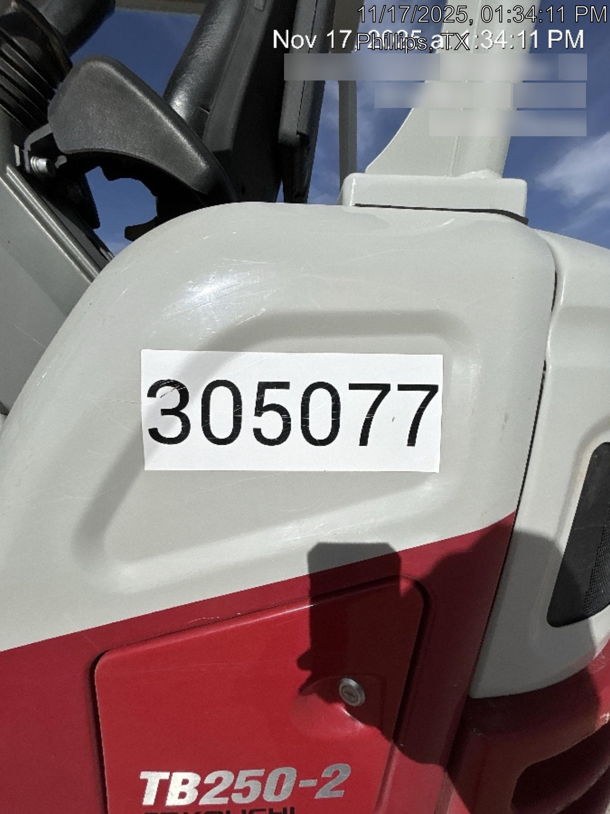 2023 TAKEUCHI TB250-2R