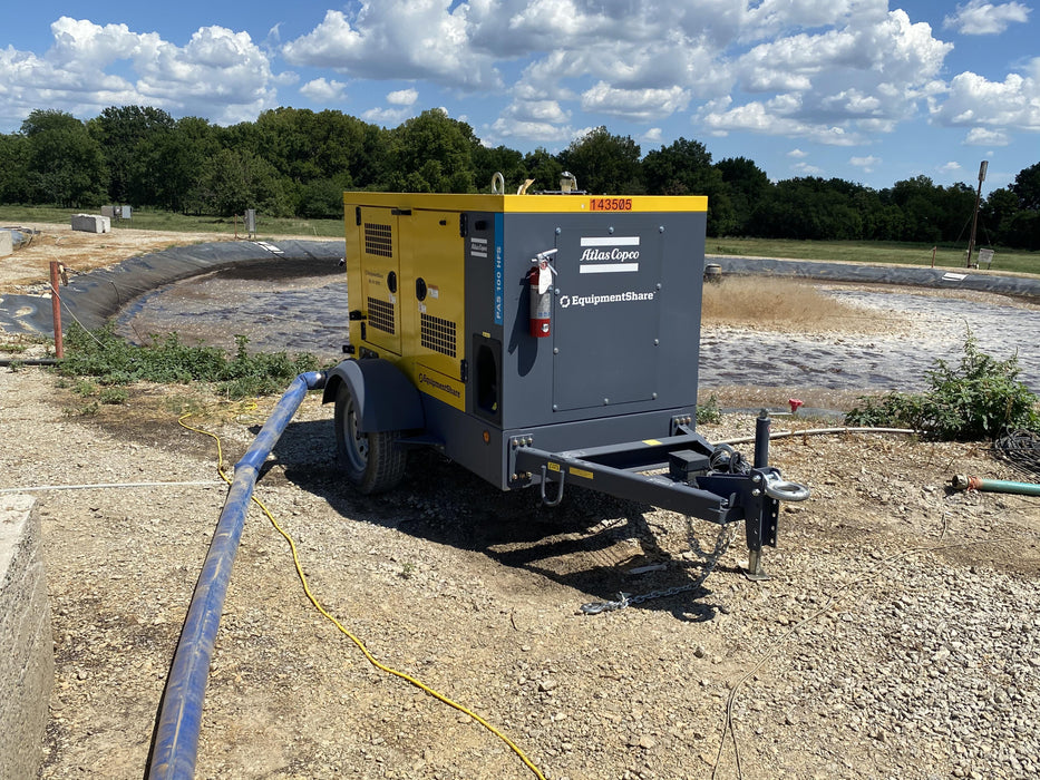 2021 ATLAS COPCO PAS 100 HF CS Enclosed