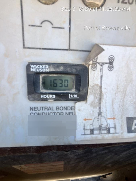 Wacker Neuson LTV6K-MH Wacker Neuson LTV6K Towable Light Tower