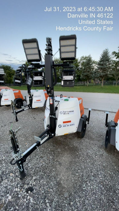 2023 Generac MLT2 Diesel, Flex Switch 120V Input, Powerzone Controller, (4) 320W LED Lights, 4kW Generator, 39.9 Gal Fuel Tank, 2" Ball, T3