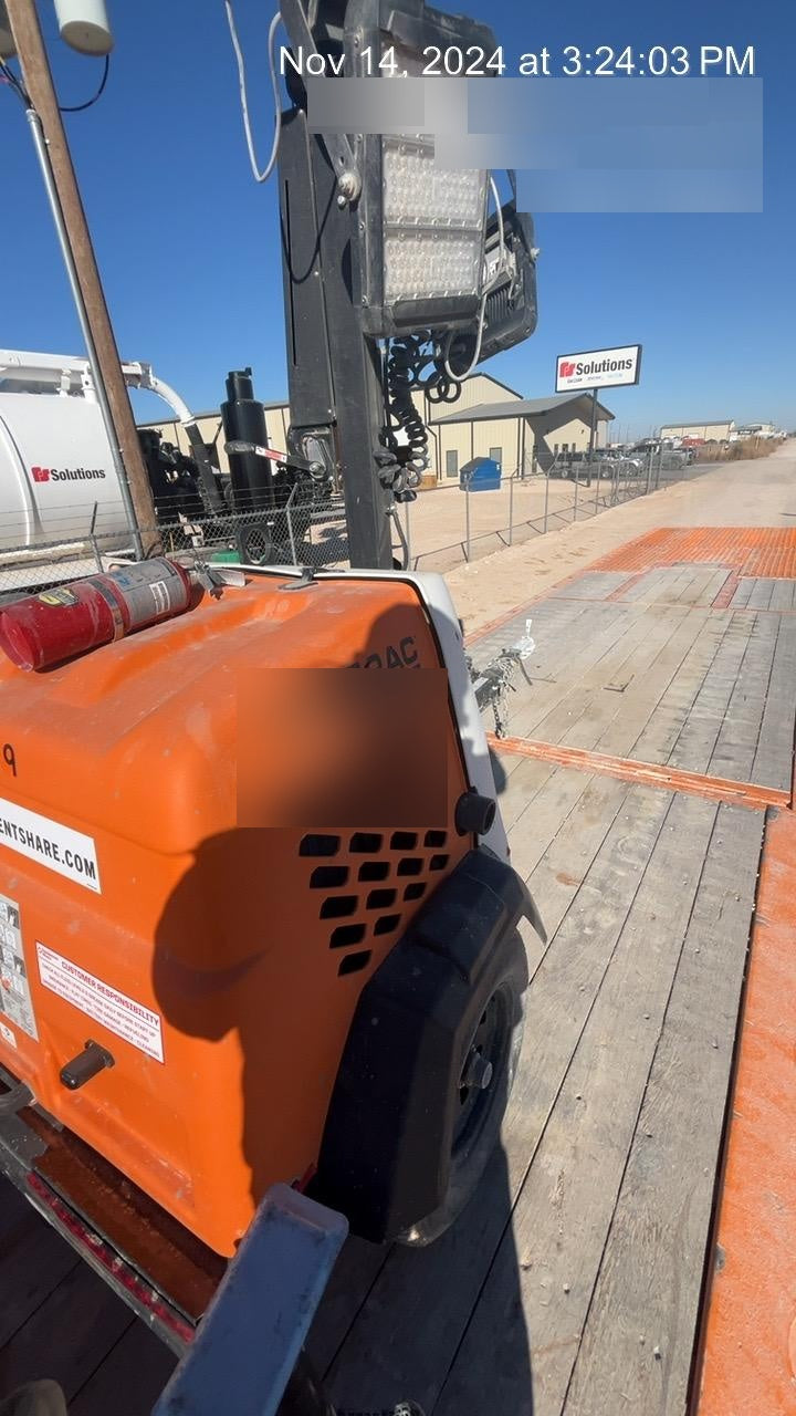 2023 Generac MLT2 Diesel, Flex Switch 120V Input, Powerzone Controller, (4) 320W LED Lights, 4kW Generator, 39.9 Gal Fuel Tank, 2" Ball, T3