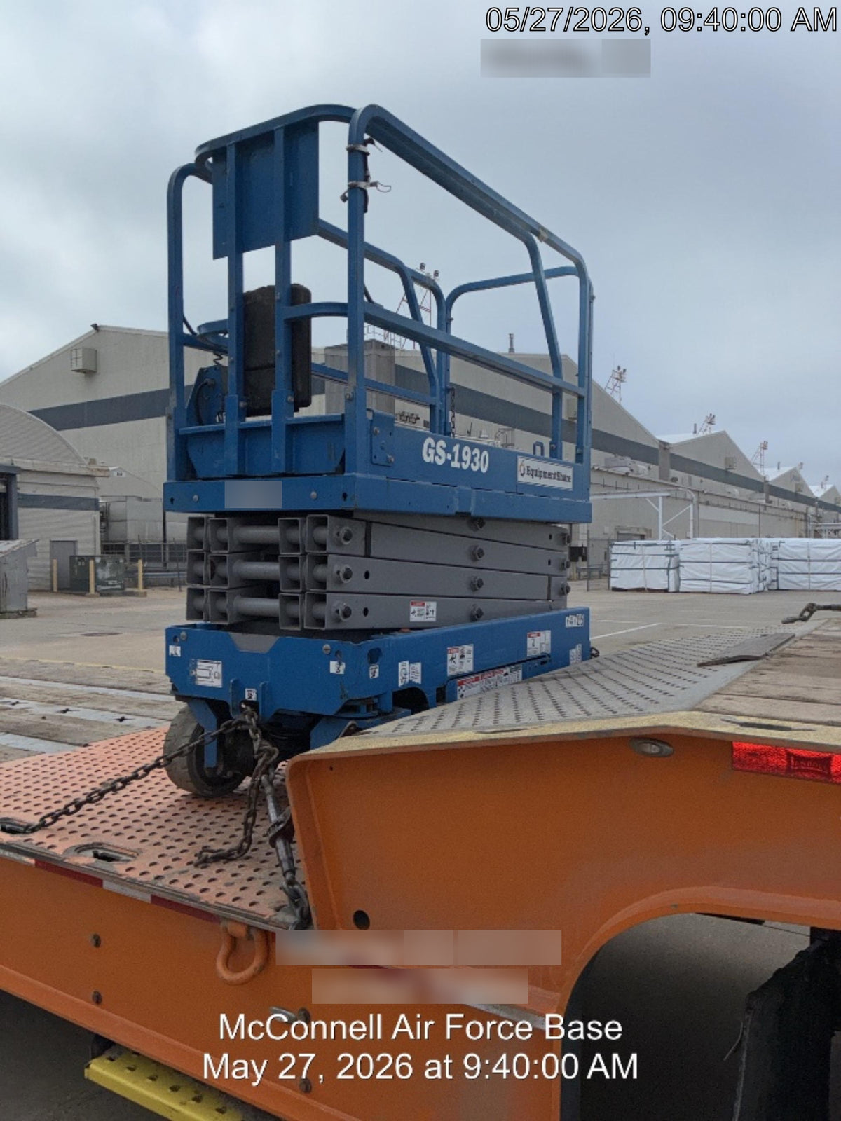 2020 Genie GS-1930 Fixed rails with chain entry gate - Pre A92.20