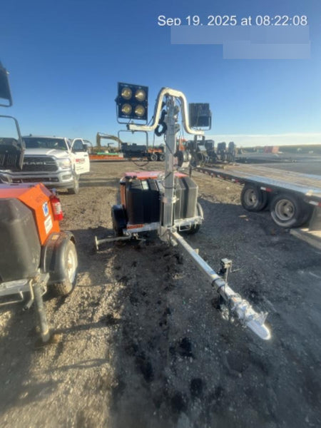 2024 Wanco WLTT-4MM4K Diesel, Deep Sea Controller, Shore Power Plug, Auto Start, (4) 350W LED Floodlights, 4kW Generator, 60 Gal Fuel Tank, 2" Ball, T3