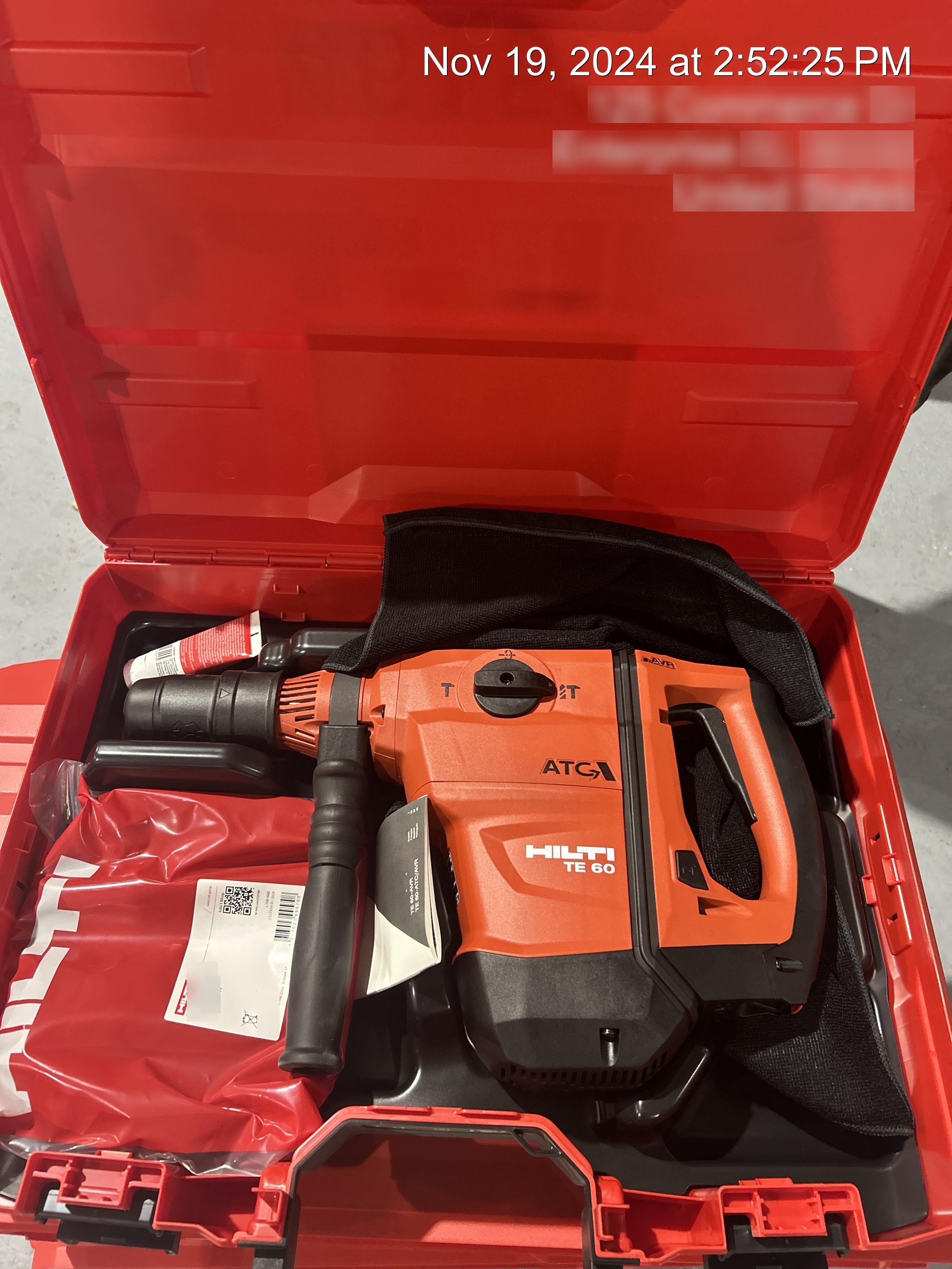 2024 HILTI TE 60-ATC/AVR