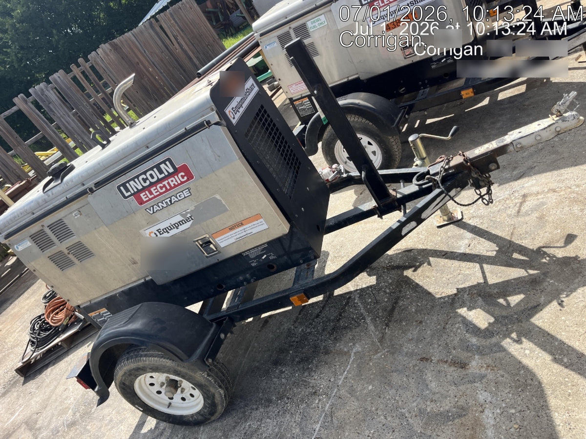 Lincoln Electric Vantage 322 Lincoln Vantage 322 Welder w/Trailer