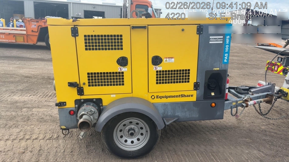 2021 ATLAS COPCO PAS 100 HF CS Enclosed
