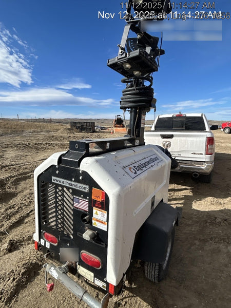 Allmand Bros. Night-Lite Pro II Allmand Night-Lite Pro II Allmand Night-Lite Pro II 8 kW Light Tower w/Kubota Engine, LED Light Package