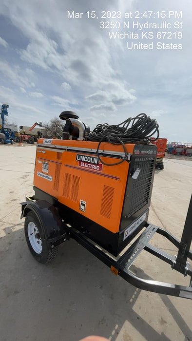 2021 Lincoln Electric Vantage 549X Ready Pak 3, ORANGE (includes trailer, cable rack, fender light kit)