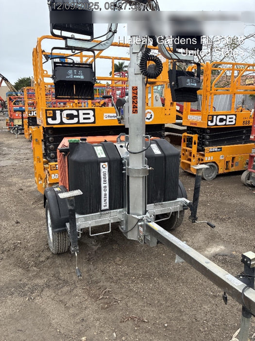 2023 Wanco WLTT-4MM4K Diesel, Deep Sea Controller, Shore Power Plug, Auto Start, (4) 350W LED Floodlights, 4kW Generator, 60 Gal Fuel Tank, 2" Ball, T3