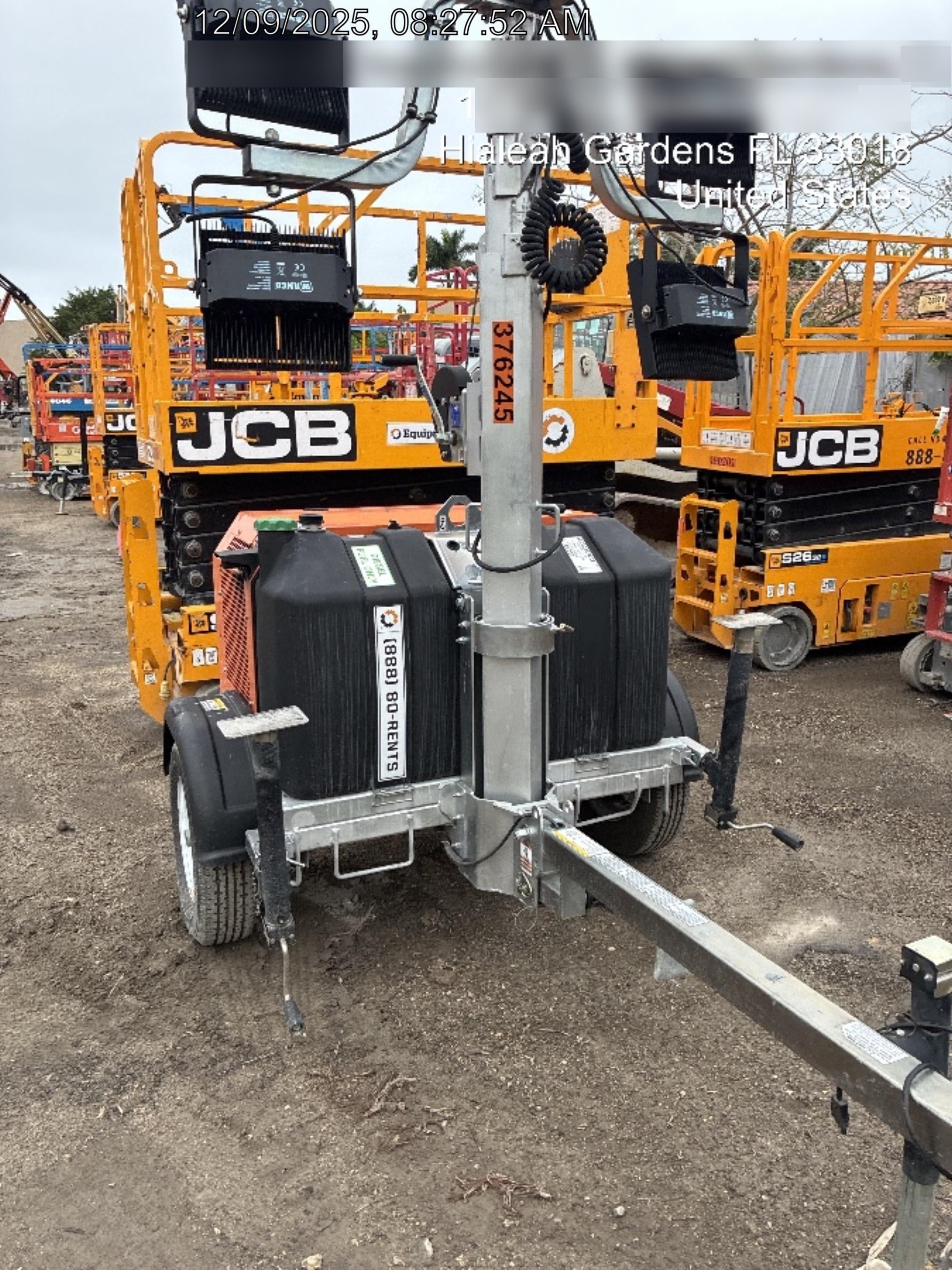 2023 Wanco WLTT-4MM4K Diesel, Deep Sea Controller, Shore Power Plug, Auto Start, (4) 350W LED Floodlights, 4kW Generator, 60 Gal Fuel Tank, 2" Ball, T3