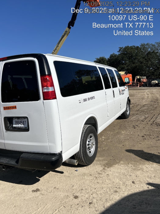 2025 CHEVROLET Express Van - Rental
