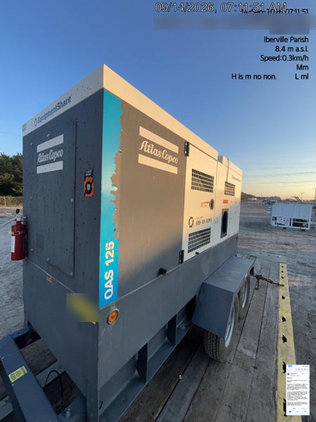 2022 ATLAS COPCO QAS 125