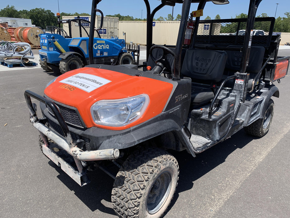 Kubota RTV-X1140W-H Kubota RTVX1140WH 4wd Utility Cart, LED Strobe, Windshield Tempered Glass, Plastic Canopy, Wire Harness Kit, Backup Alarm