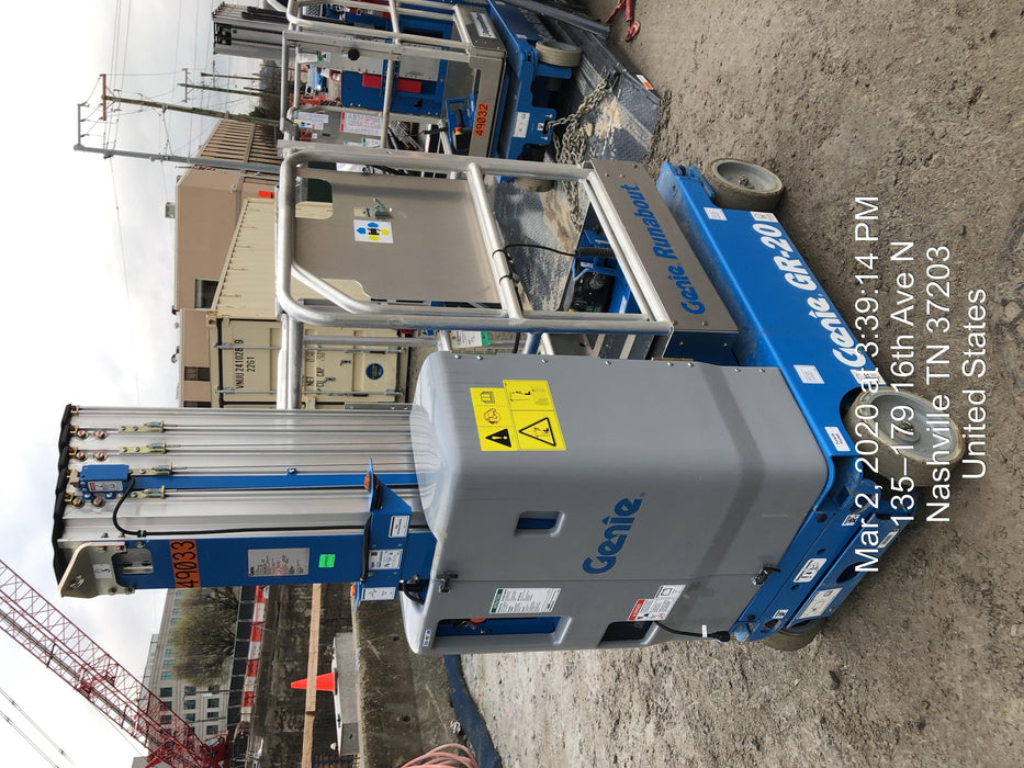 2019 GENIE GR-20