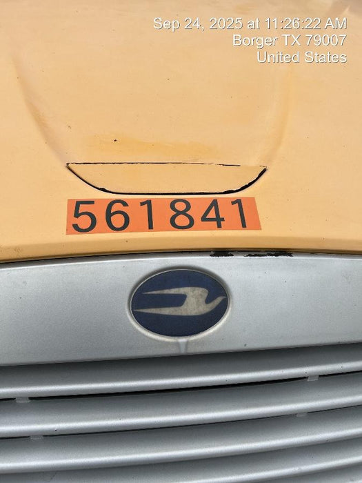 2012 BLUE BIRD 72 Passenger Bus