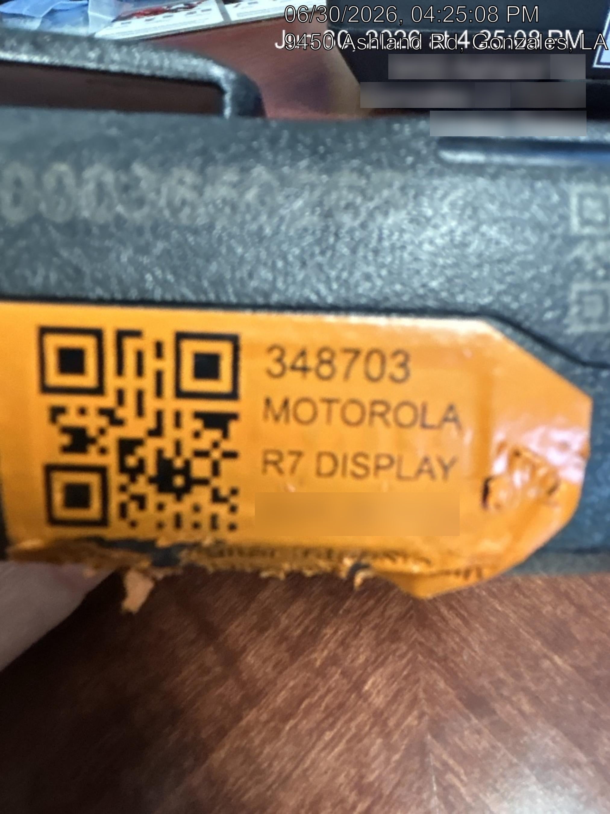 2023 MOTOROLA R7 DISPLAY
