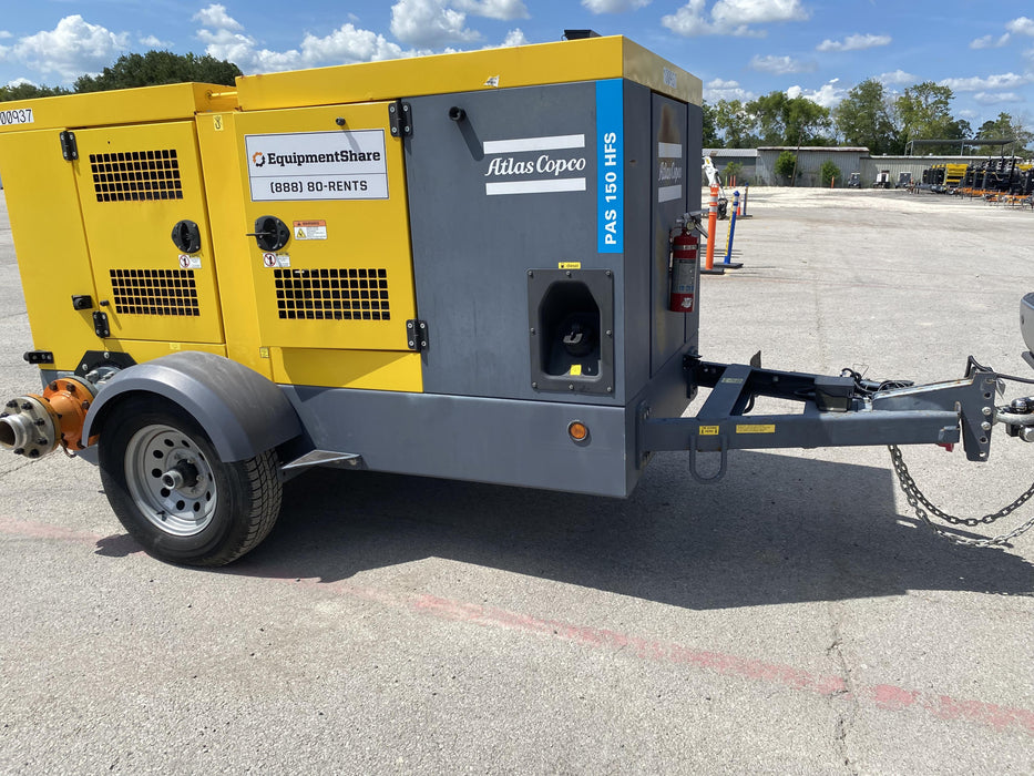 2020 ATLAS COPCO PAS 150 HF CS Enclosed