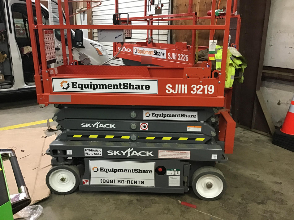 2019 Skyjack SJIII-3219 Standard Options, Trojan Batteries