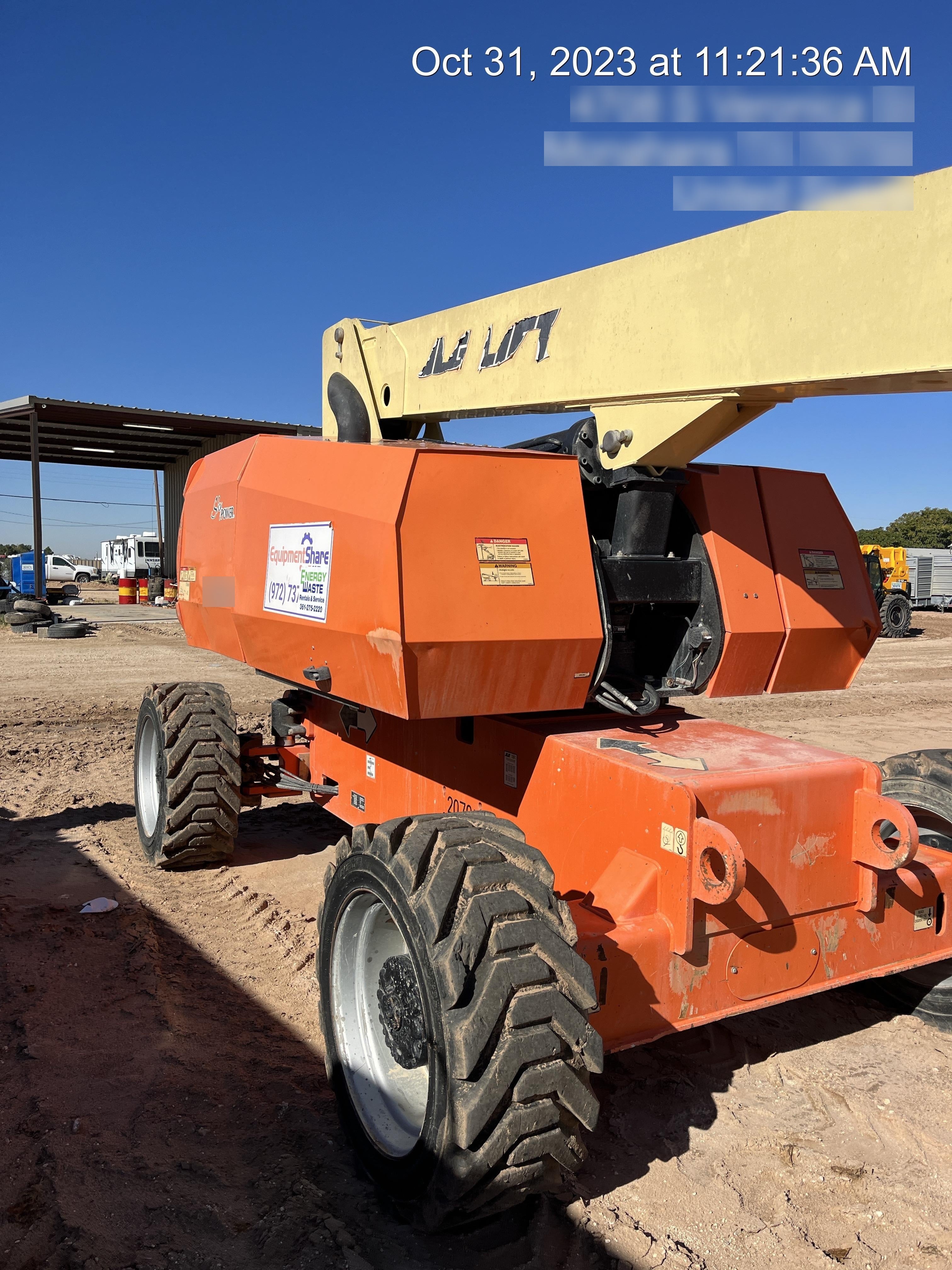 2016 JLG 860SJ