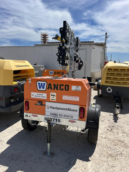 2024 Wanco WLTT-4MM4K Diesel, Deep Sea Controller, Shore Power Plug, Auto Start, (4) 350W LED Floodlights, 4kW Generator, 60 Gal Fuel Tank, 2" Ball, T3