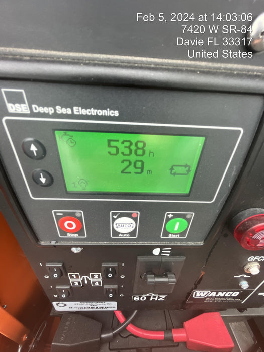 2023 Wanco WLTT-4MM4K Diesel, Deep Sea Controller, Shore Power Plug, Auto Start, (4) 350W LED Floodlights, 4kW Generator, 60 Gal Fuel Tank, 2" Ball, T3