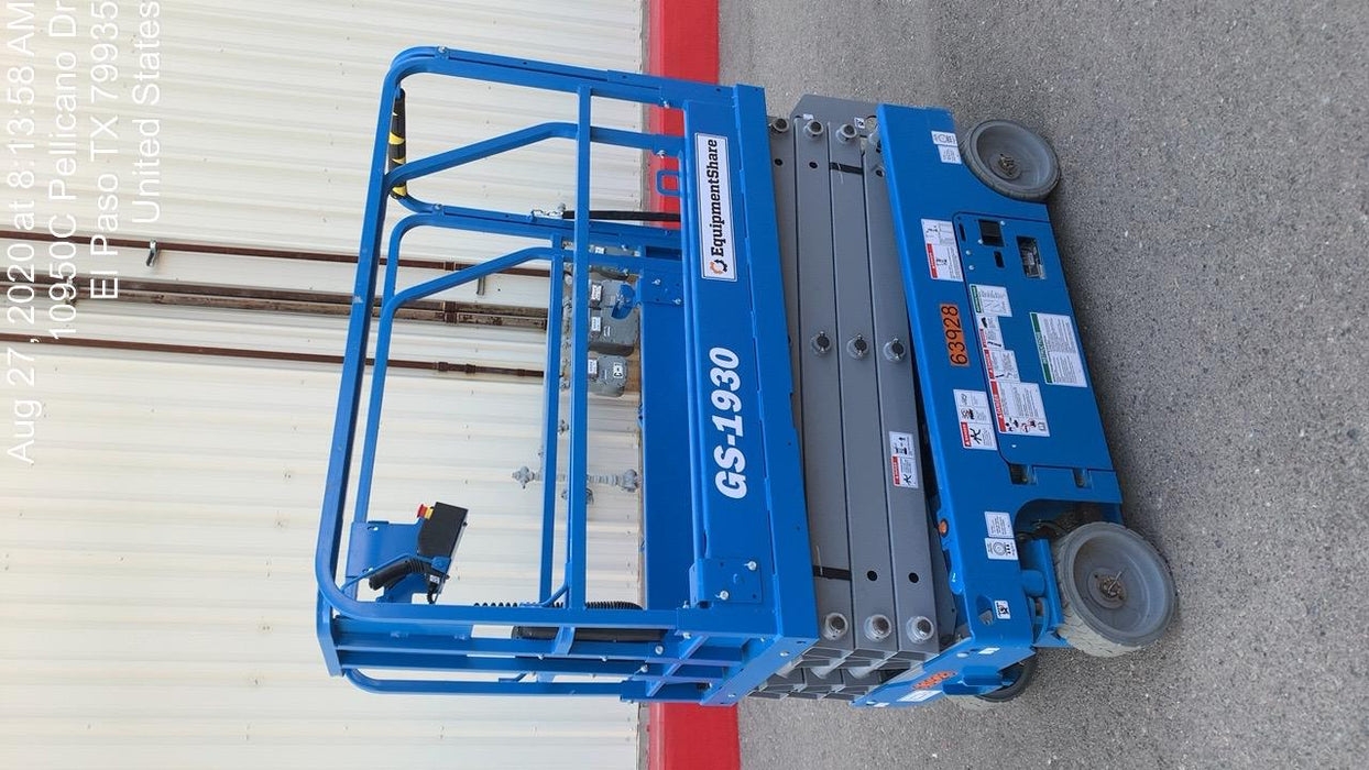 2020 Genie GS-1930 Standard Machine