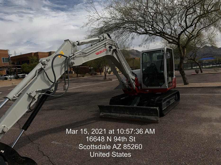 2020 Takeuchi TB290C Cab/Heat/Air, Rubber Tracks, Manual TAG QC